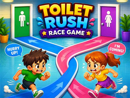 Toilet Rush Race Game